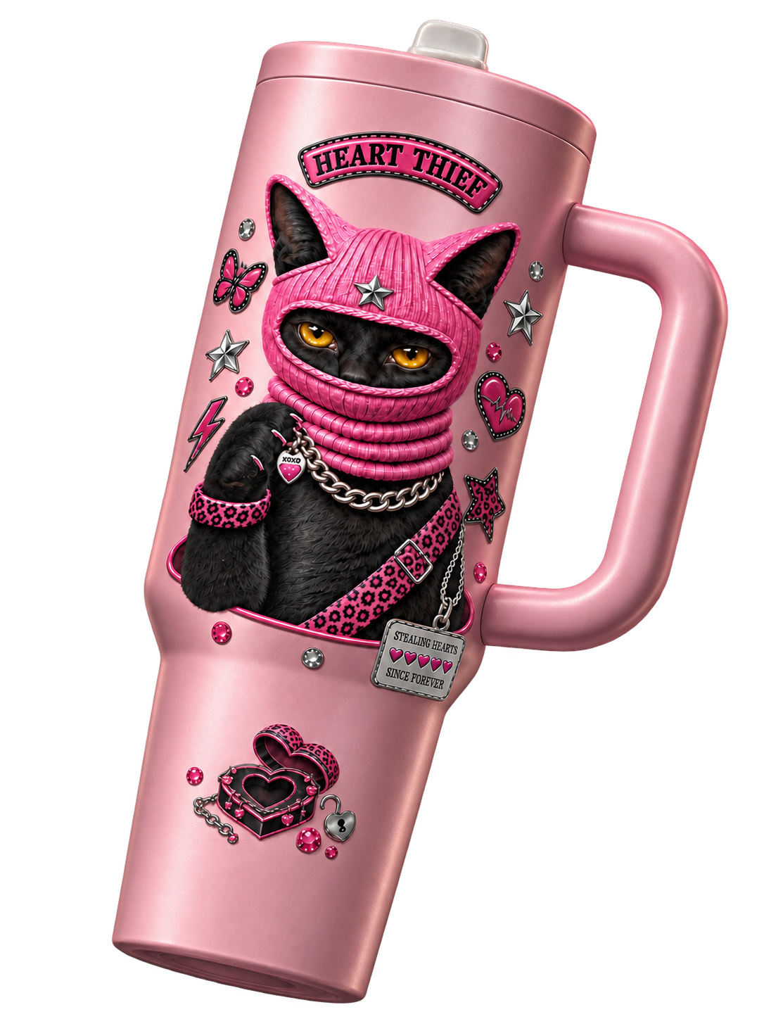 MERRYPLOT Heart Thief 40 oz tumbler